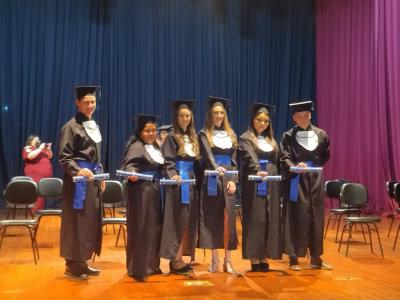 CEEP de Laranjeiras do Sul forma mais 23 profissionais do Curso TÃ©cnico em AdministraÃ§Ã£o